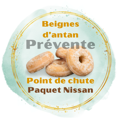 Point de chute - Paquet Nissan