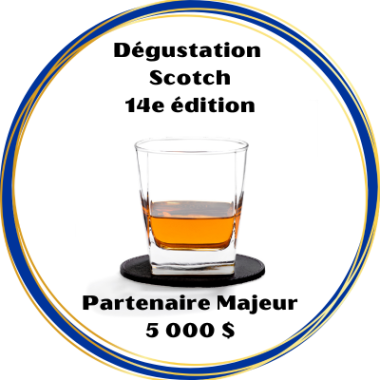 Partenaire majeur 5 000.00 $