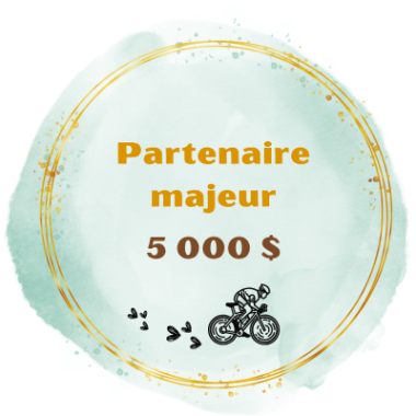 Partenaire majeur 5 000 $